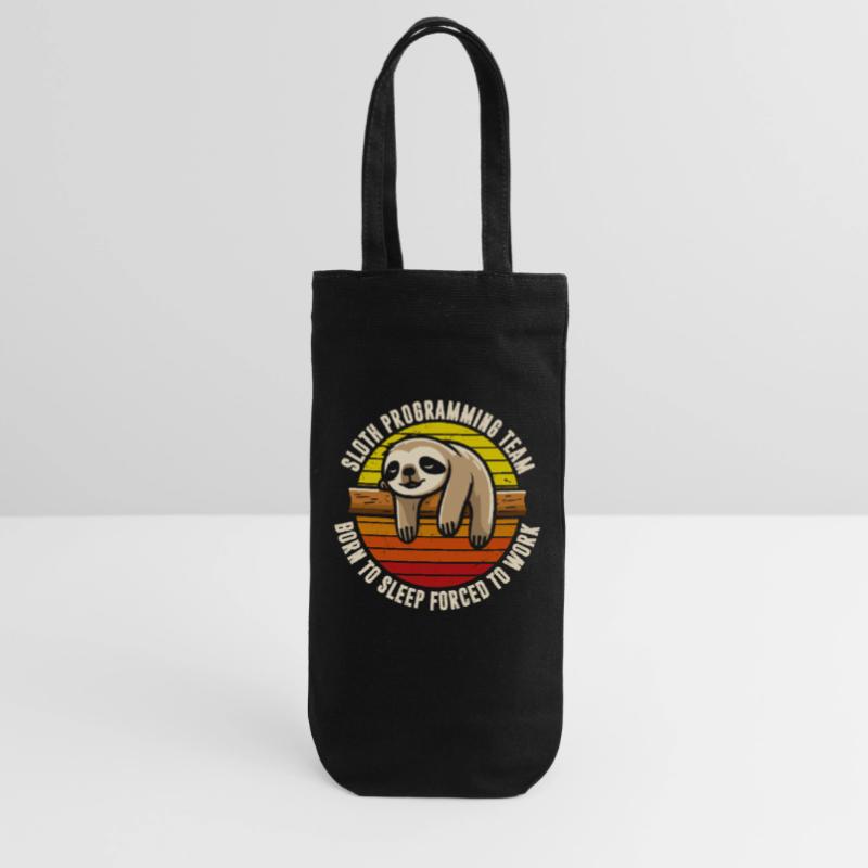 Sloth Programming Team Gift Bag for Bottles