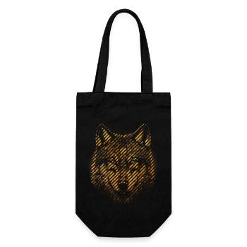 Loup - Sac à bouteille - noir - Devant