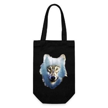 Loup - Sac à bouteille - noir - Devant