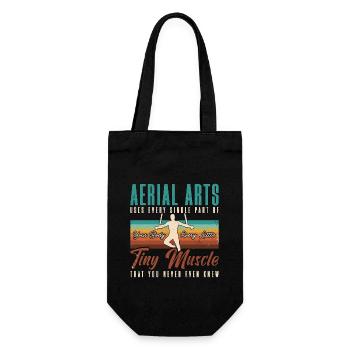 Les arts aériens utilisent tous les yogas de l’air - Sac à bouteille - noir - Devant