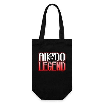 Aikido Aikido Legend - Gift Bag for Bottles - black - Front