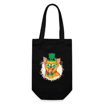 Irish Chihuahua Mexican Dog Owner - Gift Bag for Bottles - black - Front