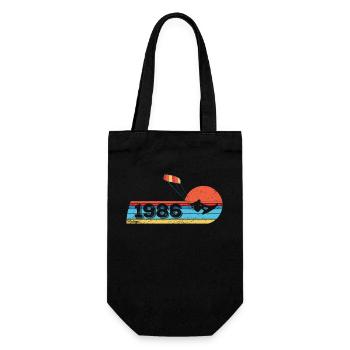 Kitesurf Anniversaire Né en 1986 - Sac à bouteille - noir - Devant