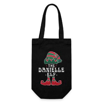 Danielle Elf famille Match groupe Noël maman - Sac à bouteille - noir - Devant