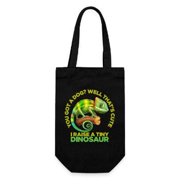 Tu as un chien bon, c’est mignon - Sac à bouteille - noir - Devant