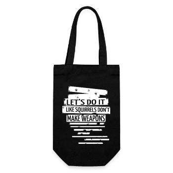 blague dictons global paix contre-culture cool des années 60 - Sac à bouteille - noir - Devant