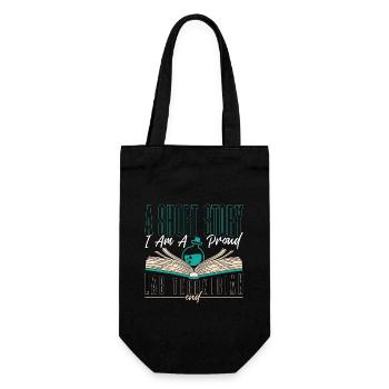 Technicien de laboratoire Une petite histoire Je suis un scientifique de laboratoire - Sac à bouteille - noir - Devant