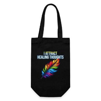 Yoga, Pleine conscience, Pratique, Méditation, Manifestation - Sac à bouteille - noir - Devant
