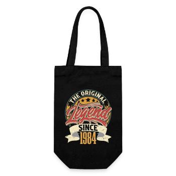 40e anniversaire 1984 millésime millésime - Sac à bouteille - noir - Devant