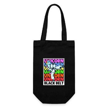 Unicorn - Tang so do Black Belt - Gift Bag for Bottles - black - Front