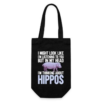Hippopotame Hippopotame - Sac à bouteille - noir - Devant