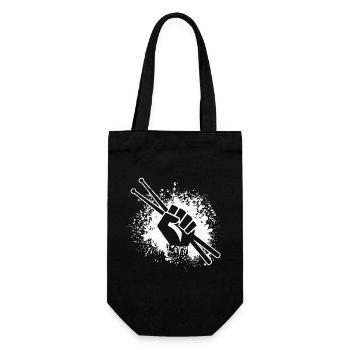 Batteur batteur cadeau Vintage - Sac à bouteille - noir - Devant