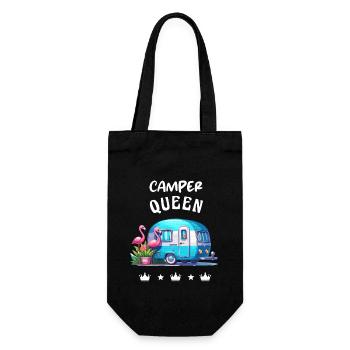 Camper Queen Camping Caraven Camping-car Été - Sac à bouteille - noir - Devant