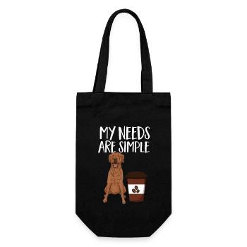 Foxred Labrador Fox Red Labrador Retriever - Gift Bag for Bottles - black - Front