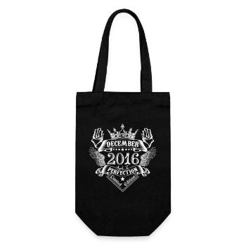 December 2016 | December 2016 Anniversary 2016 - Gift Bag for Bottles - black - Front
