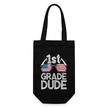 Professeur de maternelle Drôle Étudiant 1er Diplôme - Sac à bouteille - noir - Devant