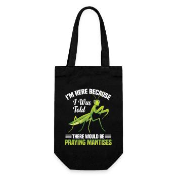 Enclos alimentaire de costume de mante religieuse - Sac à bouteille - noir - Devant
