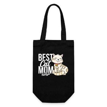La meilleure maman chat de tous les temps - Sac à bouteille - noir - Devant