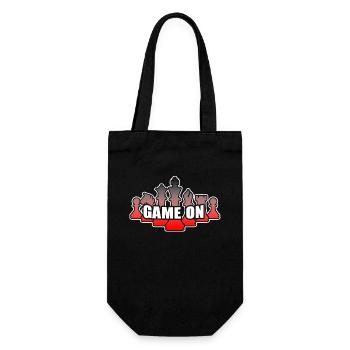 Chess Chess Game On - Gift Bag for Bottles - black - Front
