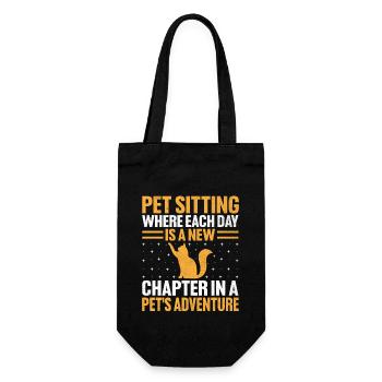 Pet Sitter Pet Sitting Chien et Cat Sitters Chien Wal - Sac à bouteille - noir - Devant