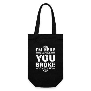 Artisan Technicien Électricien Mécanicien - Sac à bouteille - noir - Devant