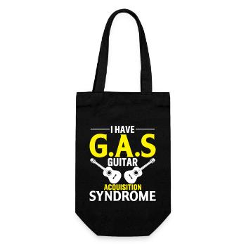 J’ai le syndrome d’acquisition de la guitare G.A.S - Sac à bouteille - noir - Devant