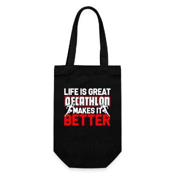Decathlon Decathlon Makes Life Better - Gift Bag for Bottles - black - Front