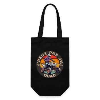 Je Peux Pas J'ai Quad - Sac à bouteille - noir - Devant