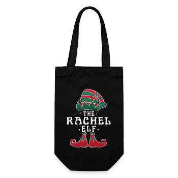 Rachel Elf Family Matching Group Christmas Mom - Gift Bag for Bottles - black - Front