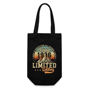 Birthday Joy 88 1936 - Gift Bag for Bottles - black - Front