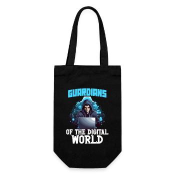 Ethical Hacking Analyst Ethical Cyber Security - Gift Bag for Bottles - black - Front