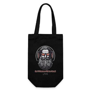 Let's pretend we're cool - Gift Bag for Bottles - black - Front