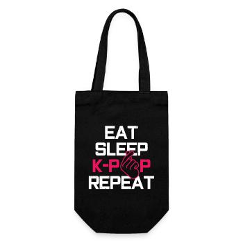 K-Pop Fan Gift Korean Pop Music - Gift Bag for Bottles - black - Front