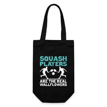 Joueur de squash Joueur de squash Joueur de tennis Raquetball Spor - Sac à bouteille - noir - Devant