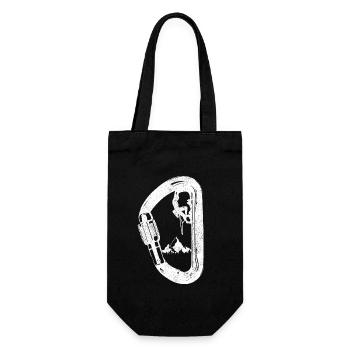 Escalade Bloc Grimpeur Cadeau - Sac à bouteille - noir - Devant
