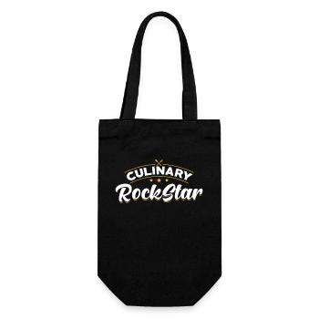 Chef Cook Cooking - Gift Bag for Bottles - black - Front