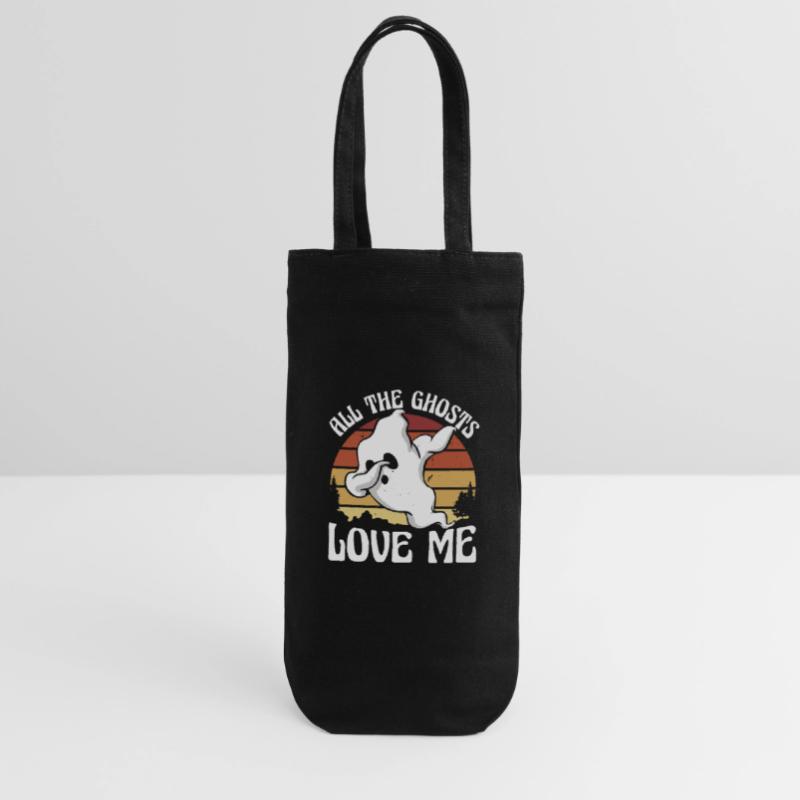 Ghostly Affection Sunset Gift Bag for Bottles