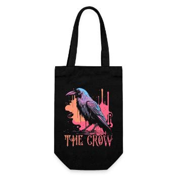 The Crow - Gift Bag for Bottles - black - Front