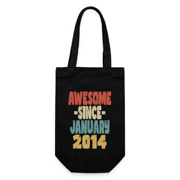 Génial Janvier 2014 - Sac à bouteille - noir - Devant