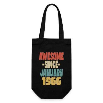 Génial janvier 1966 - Sac à bouteille - noir - Devant