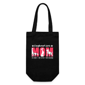 Greyhound Lover Maman L’idole Le mythe Dog Lover - Sac à bouteille - noir - Devant