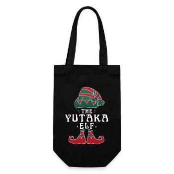 Yutaka Elf famille Match groupe Noël maman - Sac à bouteille - noir - Devant