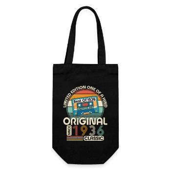 Millésime 1936 - Une année légendaire ! - Sac à bouteille - noir - Devant