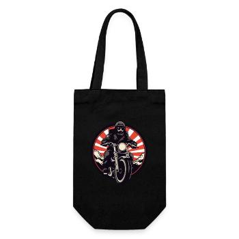 Le motocycliste le plus cool de tous les temps - Sac à bouteille - noir - Devant