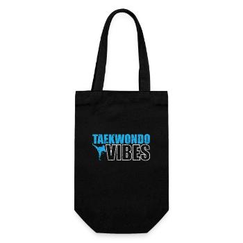Taekwondo Vibes Martial Arts Martial Arts - Gift Bag for Bottles - black - Front