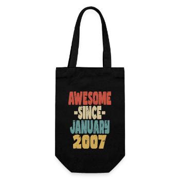 Génial Janvier 2007 - Sac à bouteille - noir - Devant