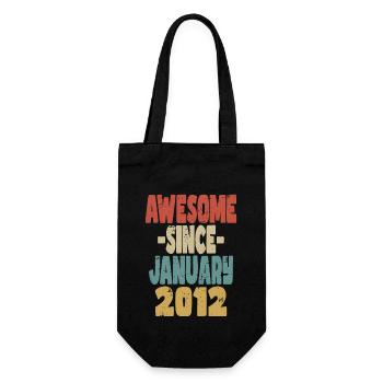 Génial Janvier 2012 - Sac à bouteille - noir - Devant