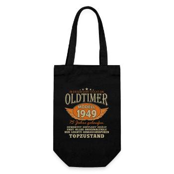 Millésime 1949 Anniversaire - Sac à bouteille - noir - Devant