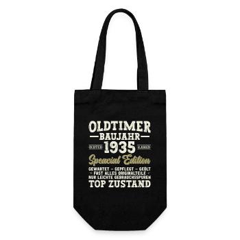 Millésime Anniversaire 1935 - 89 Ans - Sac à bouteille - noir - Devant