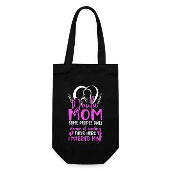 Doula Accoucheuse Maman Doula Maman - Sac à bouteille - noir - Devant